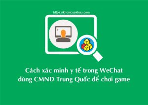 Xác mi y tế chơi game Trung Quốc