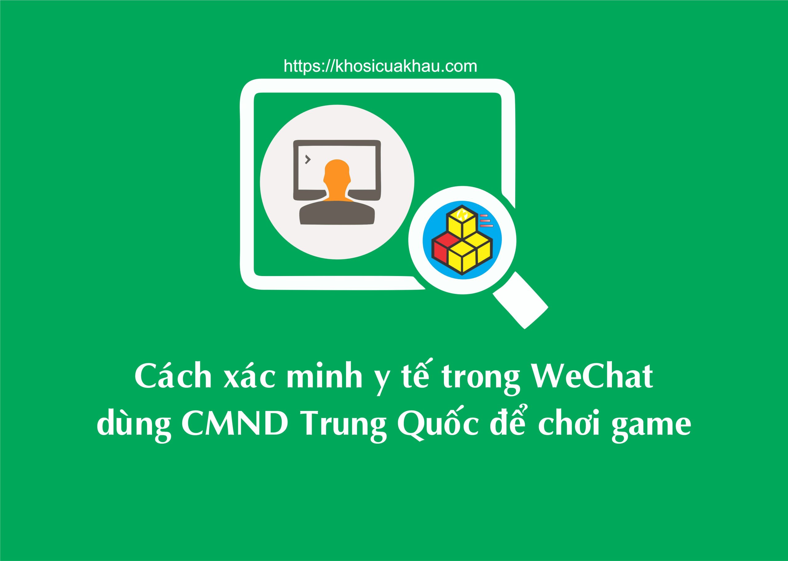 Xác mi y tế chơi game Trung Quốc